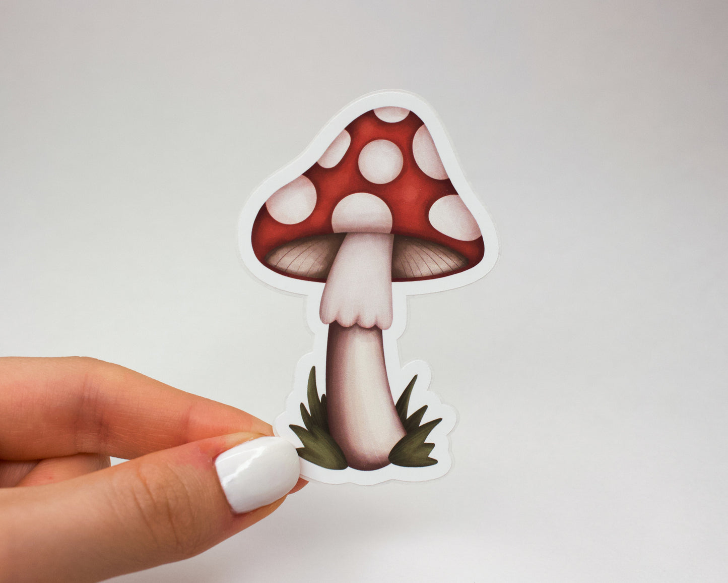 Handmade Magical Mushroom Sticker