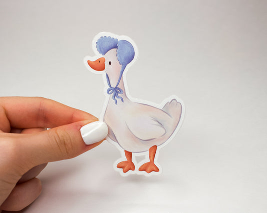 Handmade Mother Goose Sticker